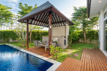 Familienfreundlicher Garten mit BELLADOOR Spielgeräten - Sicherer Spielbereich für Kinder